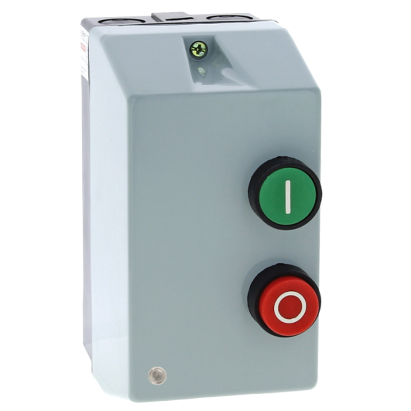 Пускатель в корпусе IP65 КМЭ 9А 230В с РТЭ и индикатором EKF PROxima | ctrp-r-9-230v-led | EKF — EKF