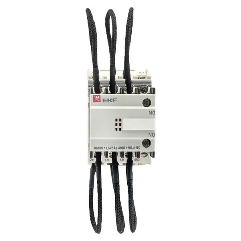 Контактор для конденсатора КМЭК 12,5квар 400В 1NО+1NC EKF PROxima | ctrk-s-25-12,5-400 | EKF — миниатюра 6