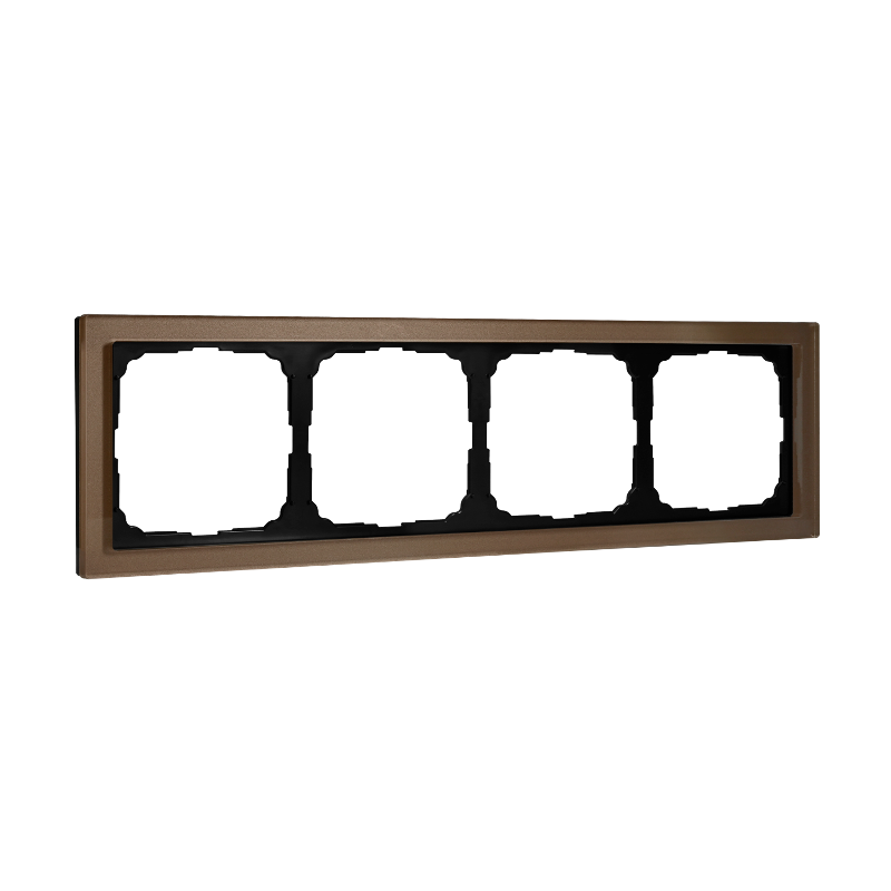 ArtGalery Pure Шампань Рамка 4-постовая , органическое стекло | GAL320504 | SE — Systeme Electric