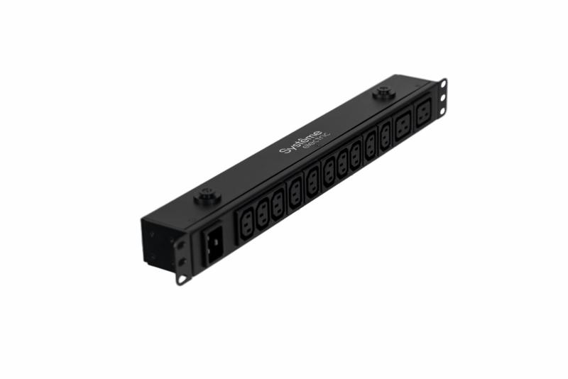 БРП Uniprom, базовый, 1U, 240В, 1Ф, 16A, 10xC13 2xC19, 2м кабель, IEC320 C20 | UP9559 | SE — миниатюра 5