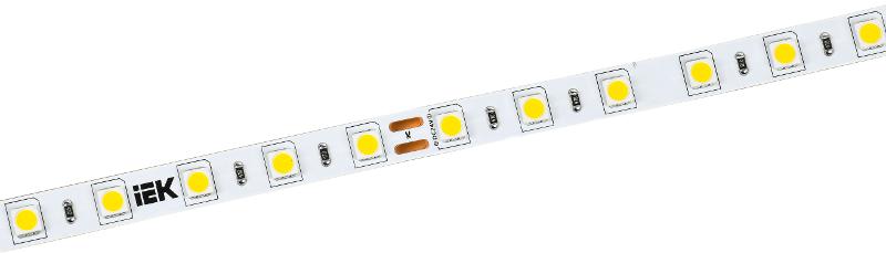 Лента светодиодная  5м LSR-5050W60-14,4-IP20-24В | LSR7-2-060-20-1-05-1 | IEK — миниатюра 1