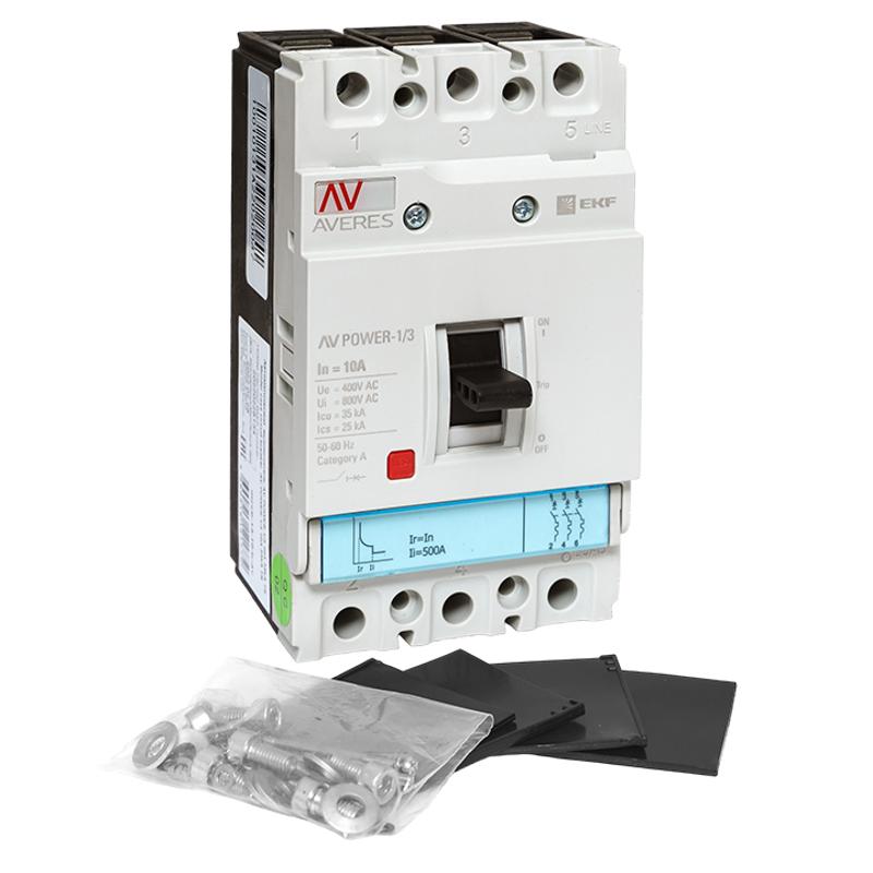 Выключатель автоматический AV POWER-1/3 10А 35kA TR | mccb-13-10-TR-av | EKF — миниатюра 8
