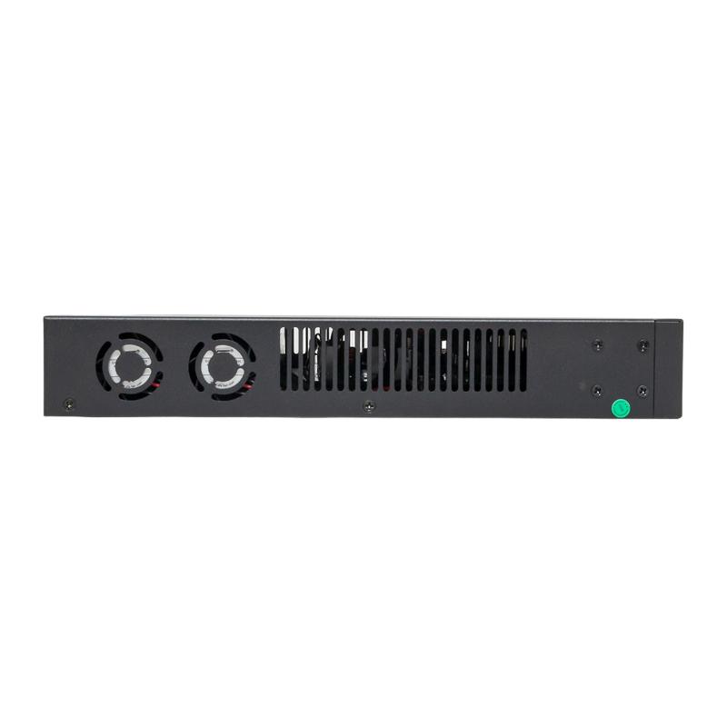 Промышленный неуправляемый коммутатор U-2GX/SFP-24GTP-R, 2 порта 1000Base-X SFP, 24 порта 10/100/1000Base-T(X) RJ45 c PoE, монтаж в 19" стойку TSX |TS — миниатюра 6