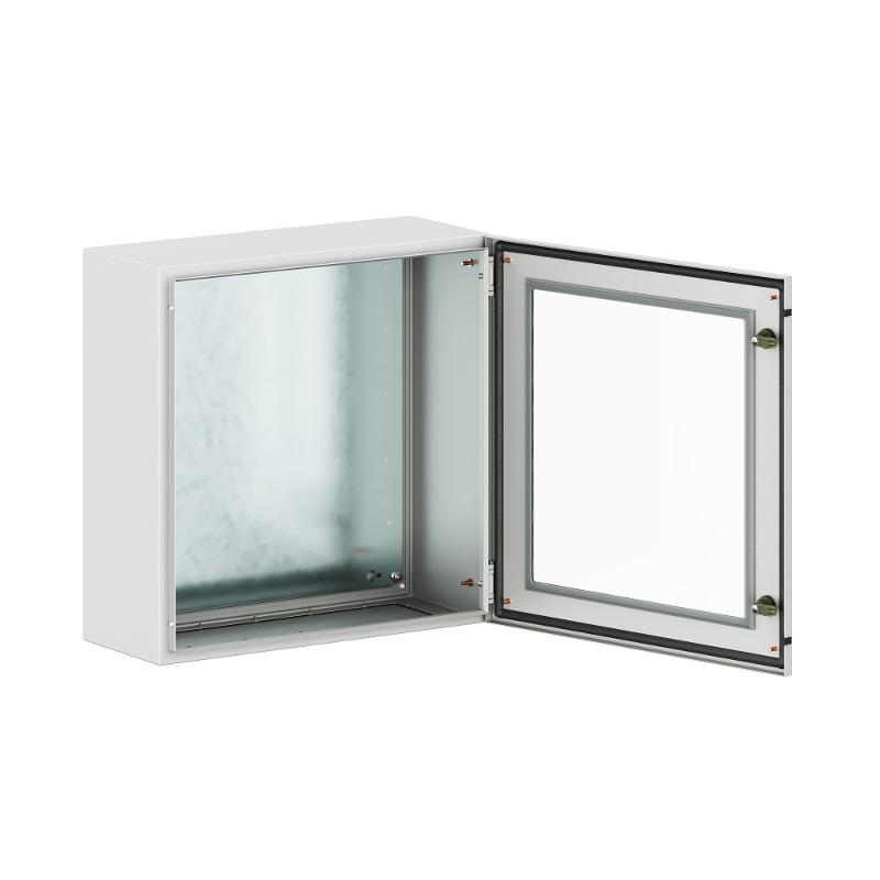 Корпус навесной уличный ST Outdoor с М/П с прозрачной дверью ВxШxГ 600x600x250 мм, IP66 | R5STX0669-OUTDOOR | DKC — миниатюра 2