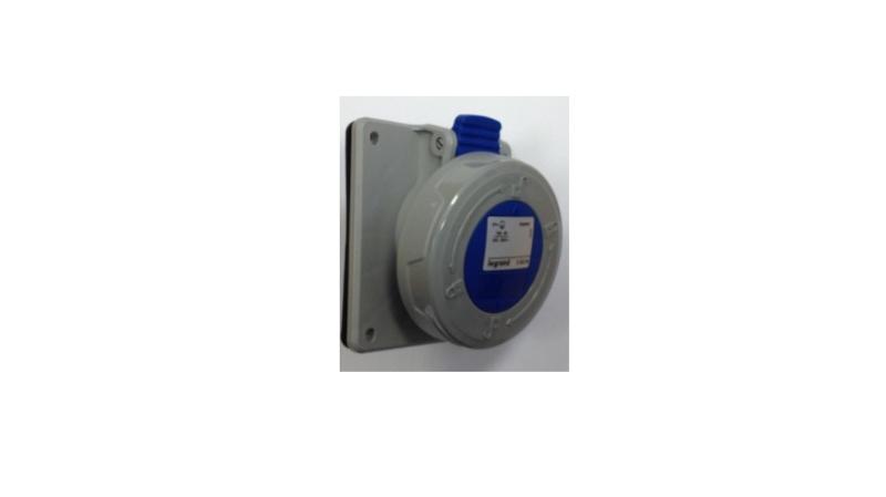 Встраиваемая розетка - P17 Tempra Pro - IP 66/67 - 200/250 В~ - 32 A - 3К+З — миниатюра 2