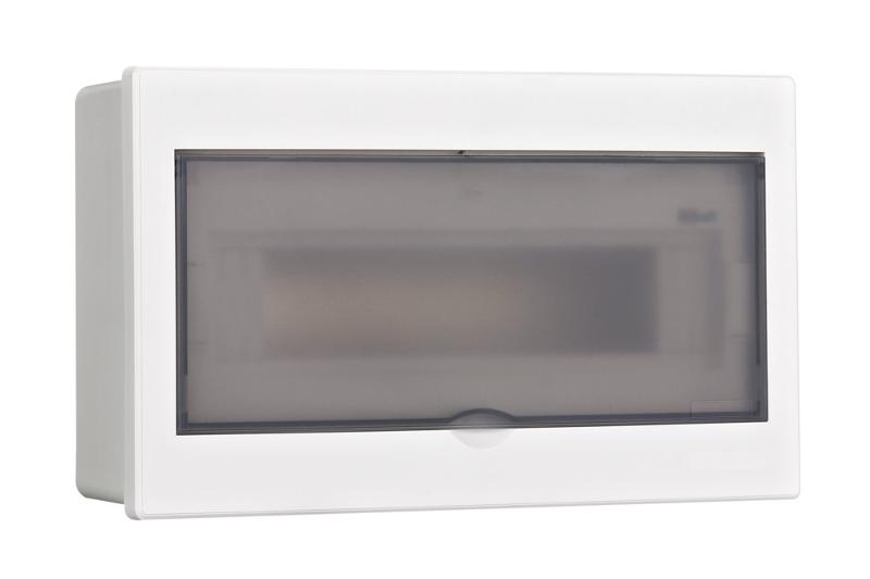 Корпус пласт. встраиваемый прозр. дв. 1 ряд 13 мод. IP41 ЩРВ-П | 31053DEK | DEKraft — DEKraft