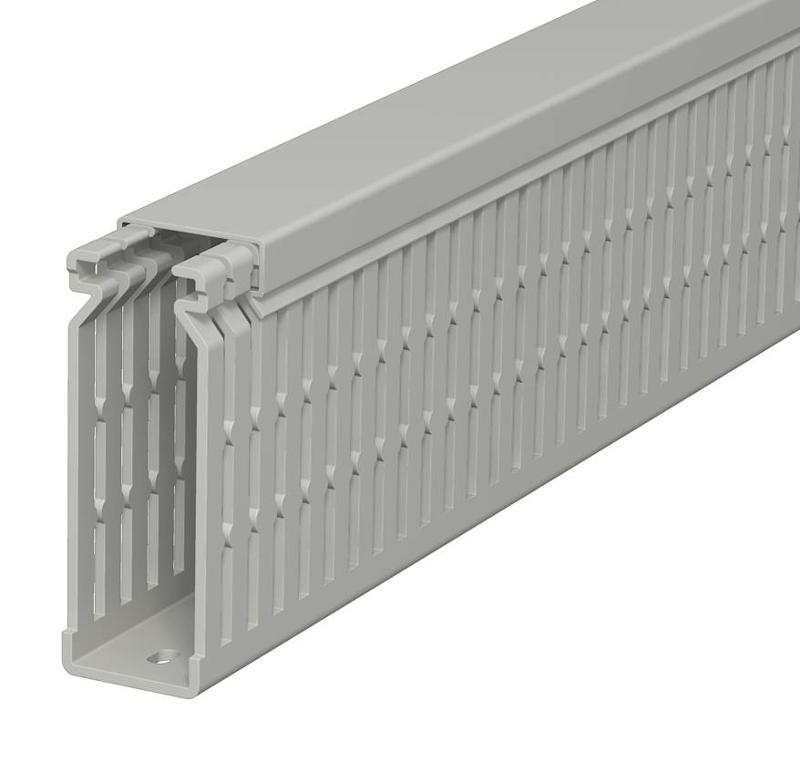 Распределительный кабельный канал LK4 N 80x25x2000 мм (ПВХ,серый) (LK4 N 80025) | 6178225 | OBO Bettermann — OBO Bettermann