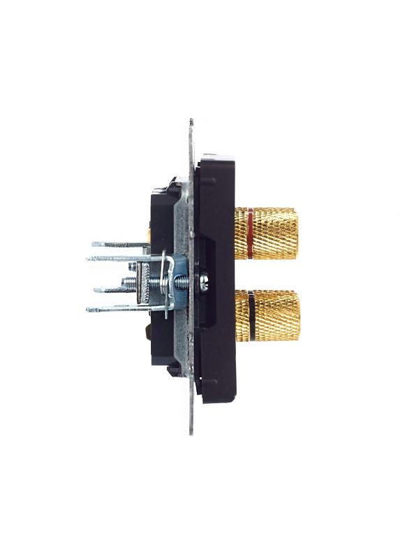 BRITE АудиоРозетка 4-местная РА10-БрЧ черный | BR-S40-K02 | IEK — миниатюра 8