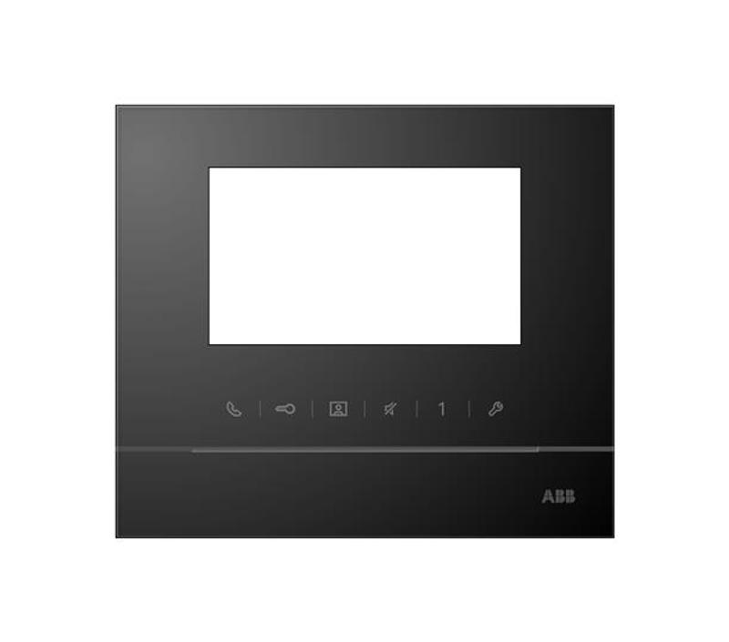 Рамка для абонентского устройства 4,3, чёрный|52311FC-B| ABB — ABB