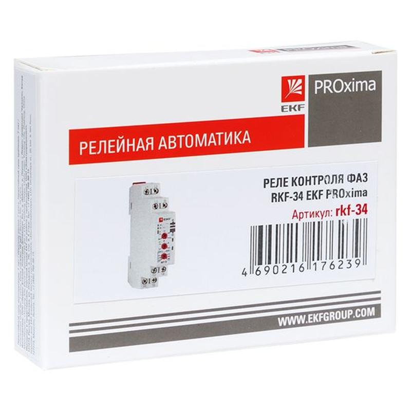 Реле контроля фаз RKF-34 EKF EKF PROxima | rkf-34 | EKF — миниатюра 9