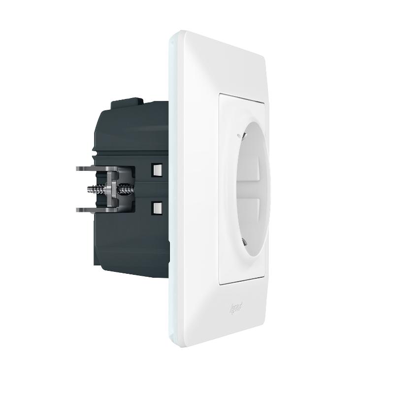 Розетка умная с/з Valena Life 16А 230В бел. Netatmo — миниатюра 3
