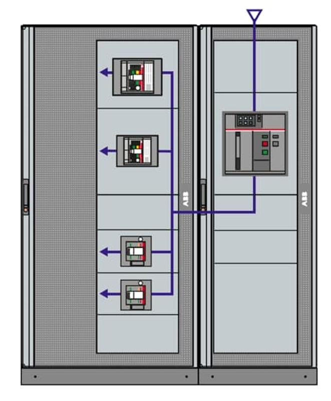 Уголок монтажный для системы шин (4шт) Сталь | 1STQ007431A0000 | ABB — ABB