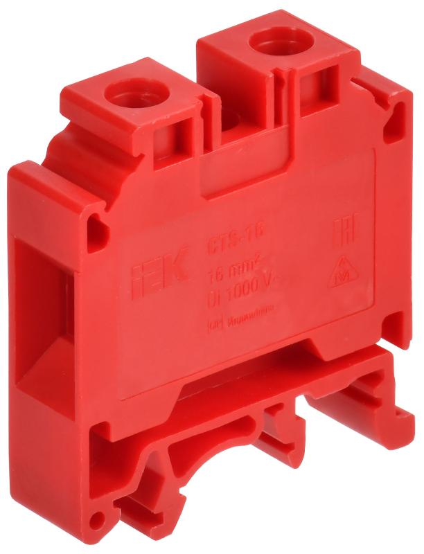 ARMAFIX Клемма винтовая CTS 16мм2 красная | AF-CT10-00-K04-016 | IEK — IEK (ИЭК)