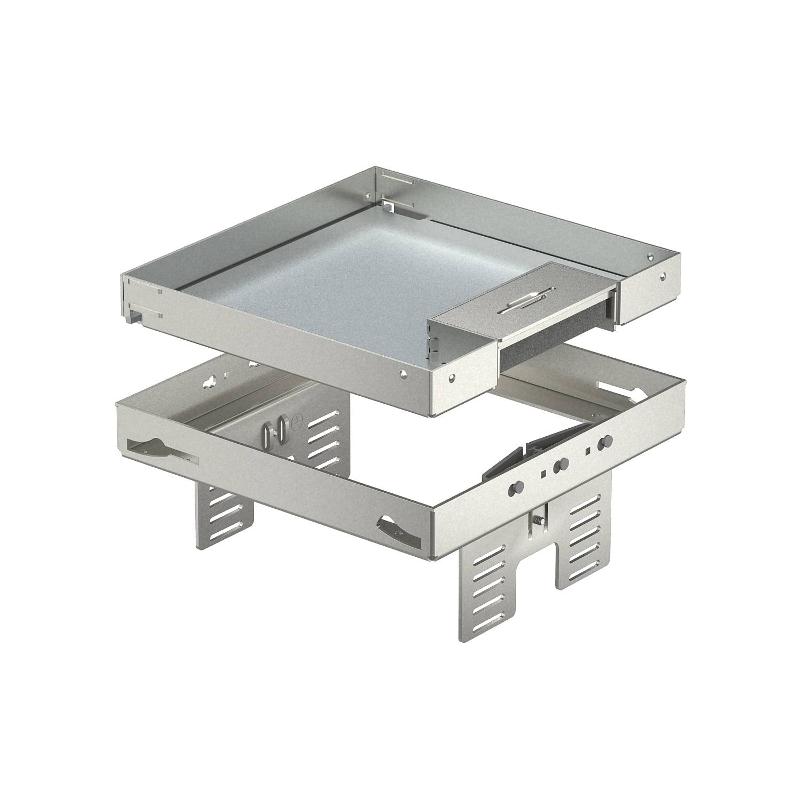 Кассетная рамка RKSN2 UZD3 ном.размер 4 200x200 мм (сталь) (RKSN2 UZD3 4VS20) | 7409228 | OBO Bettermann — OBO Bettermann