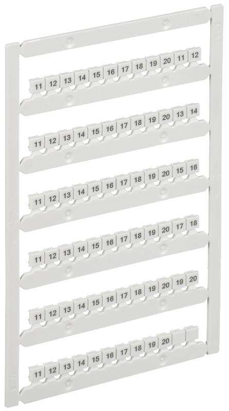 ARMAFIX Маркер для CTS-ML 3 уровня 2,5мм2 "11-20"  | AF-CT10D-M-D25-02-3 | IEK (ИЭК) — IEK (ИЭК)
