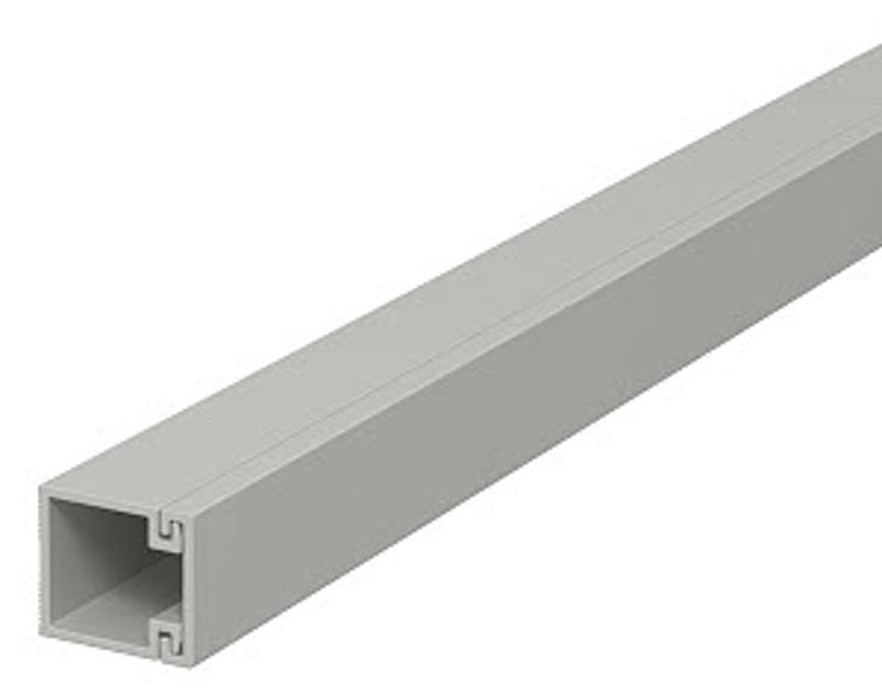 Мини-канал WDK с крышкой 15x15x2000 мм (высота борта 15 мм, крышка 15 мм) ПВХ серый RAL 7030 | 6024955 | OBO Bettermann — OBO Bettermann
