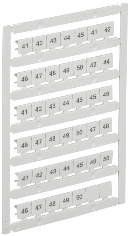 ARMAFIX Маркер для CTS 10мм2 "41-50"  | AF-CT10D-M-010-05 | IEK (ИЭК) — IEK (ИЭК)