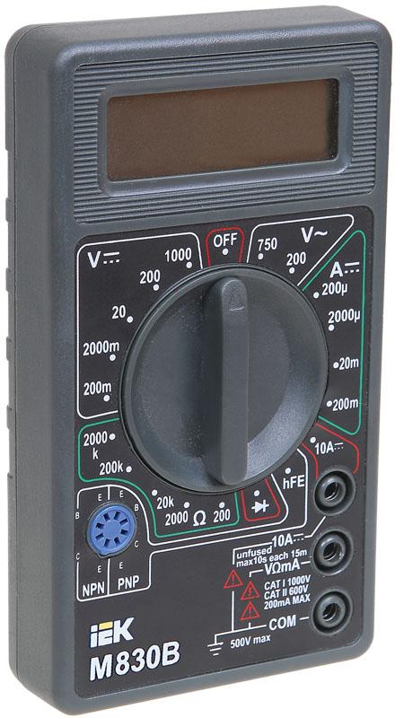 Мультиметр цифровой  Universal M830B  | TMD-2B-830 | IEK — IEK (ИЭК)