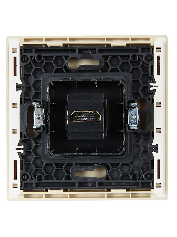 FORTE&PIANO Розетка HDMI FP440 ваниль | FP-H10-K10 | IEK — миниатюра 7
