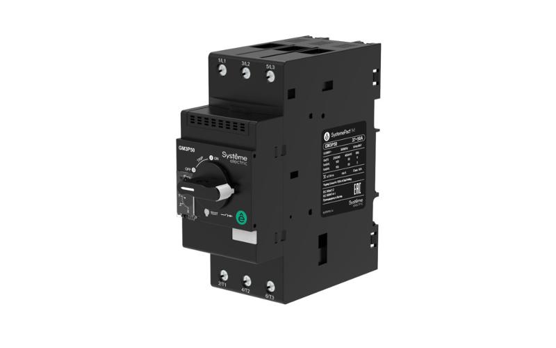 АВТ.ВЫКЛ.ЗАЩ.ДВ. GM3P 37-50A КОМБ.РАСЦЕПИТЕЛЬ ПОВ.РУК. ВИНТ.ЗАЖ. — Systeme Electric