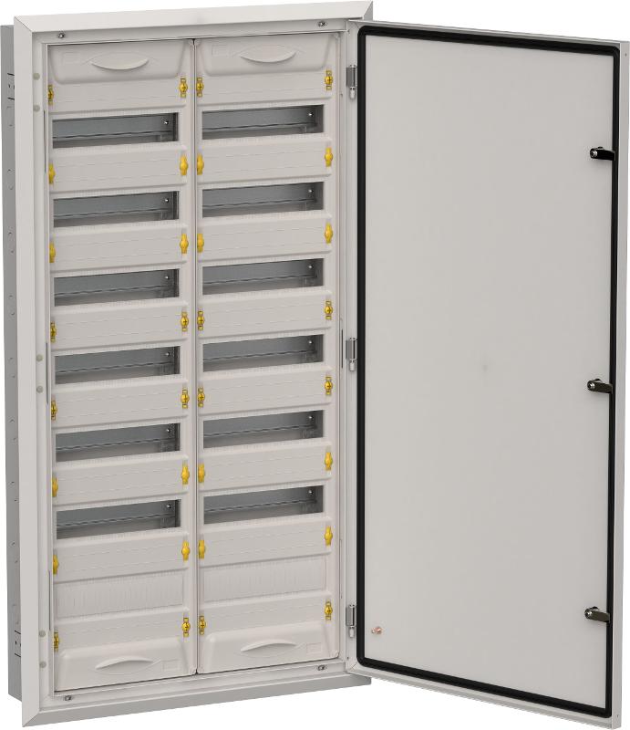 TITAN 5 Корпус металлический ЩРв-168 (2х84) 1130х625х130 IP31 серый | TI5-50-V-2X084-31-7035 | IEK — IEK (ИЭК)
