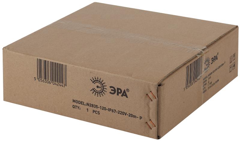 Светодиодная неоновая лента N2835-120-IP67-220V-20m-P | Б0043078 | ЭРА — миниатюра 2