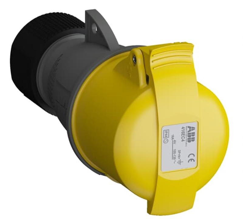 Розетка кабельная Easy&Safe 416EC4,16А,3P+N+E,IP44,4ч|2CMA102021R1000| ABB — ABB
