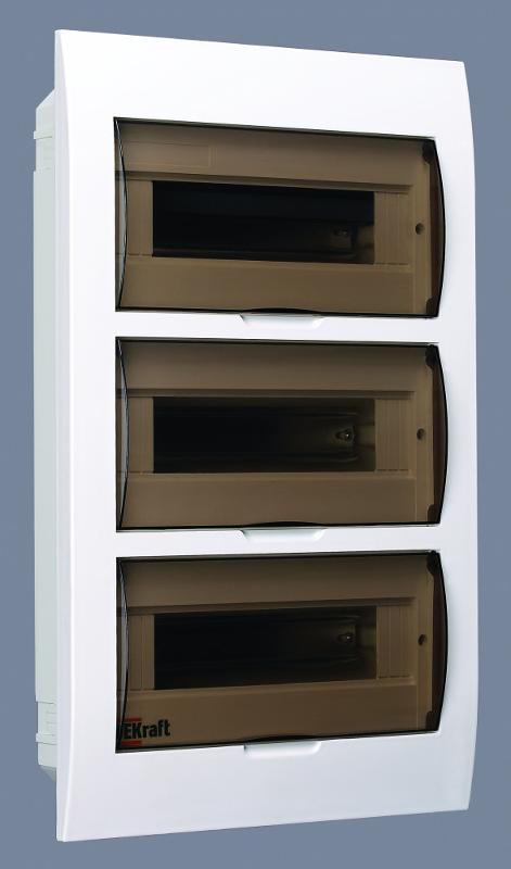 Корпус пластиковый встраиваемый 36 модулей, IP41, ЩРВ-П-36 | 31007DEK | DEKraft — DEKraft