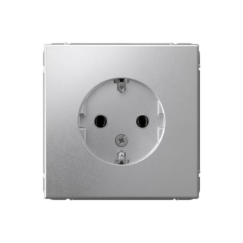 ArtGallery Алюминий Розетка с заземлением, 16А, механизм | GAL000343 | SE — Systeme Electric