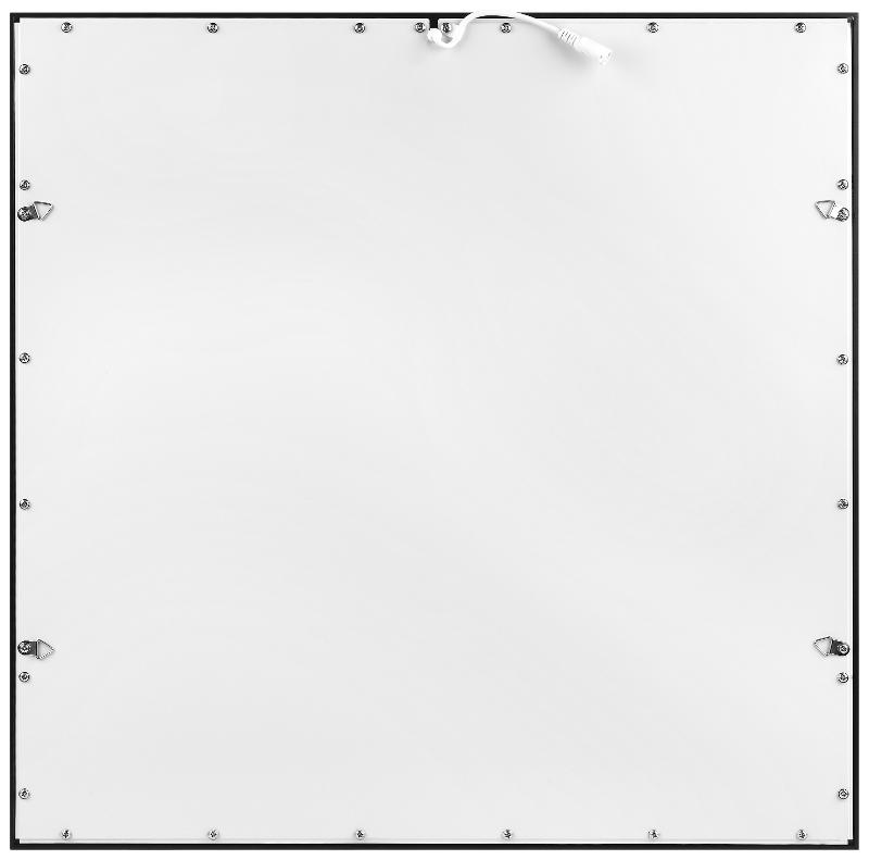 Светодиодная панель  SPL-540-B-40K-040 грильято 40Вт 4000К 3420Лм IP40 588x588x8 черная без драйвера с ушками | Б0063101 | ЭРА — миниатюра 5