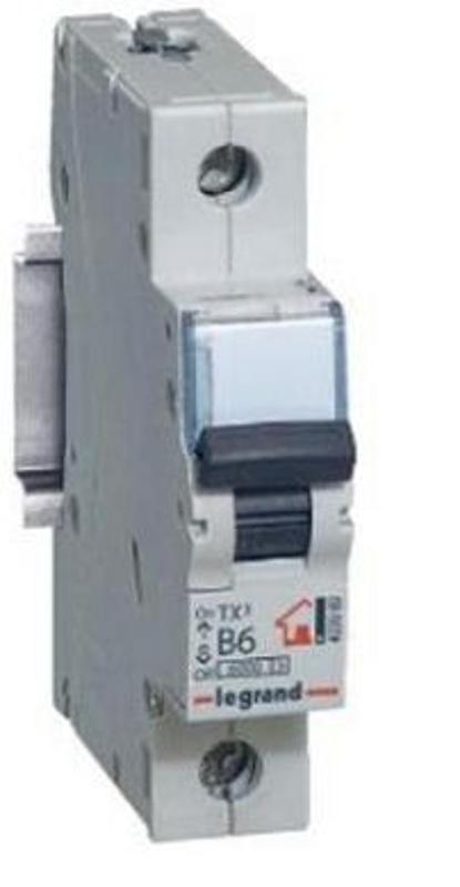 Выключатель автоматический  однополюсный TX3 6000 20А C 10кА | 403917 | Legrand — Legrand