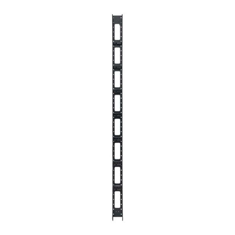 Шкаф напольный 19" TERACOM PRO 42U600х1000 мм двери перфорированная сзамком-ручкой и перфорированная чёрный | TRP-NTC-4261-65B | EKF — миниатюра 22