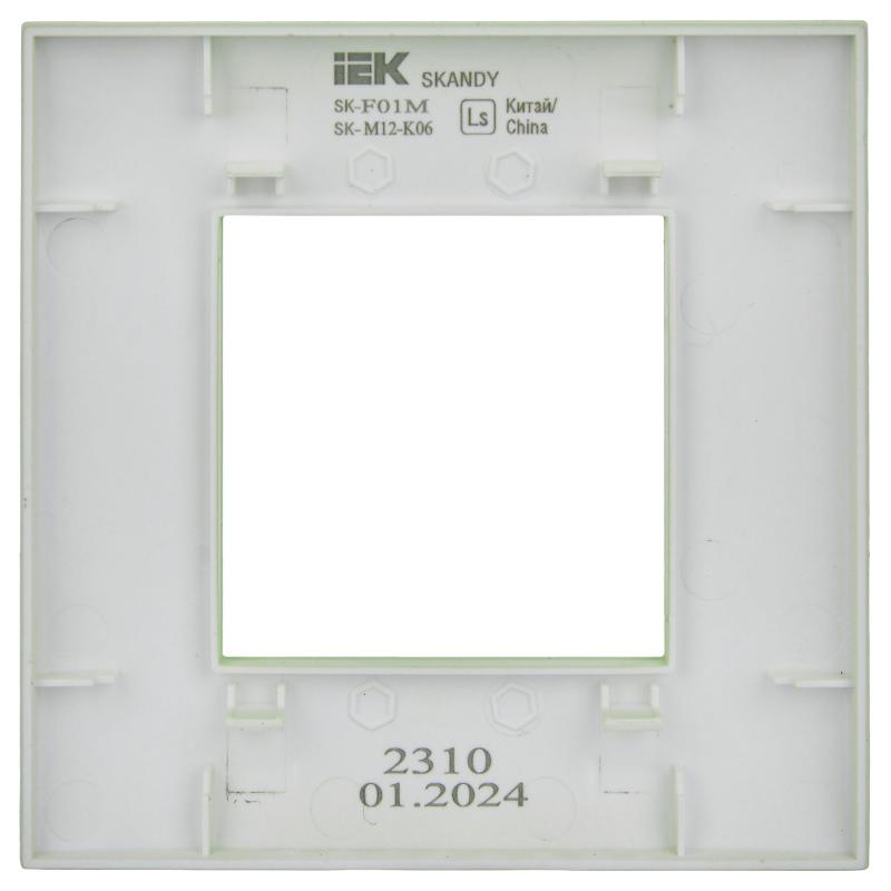 SKANDY Рамка 1-местная SK-F01M мятный | SK-M12-K06 | IEK — миниатюра 3