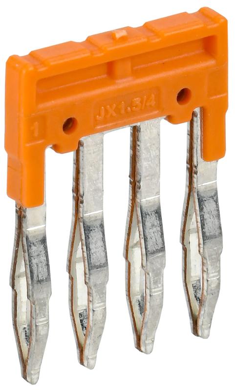 Перемычка гребенчатая для CP 1,5мм2 4PIN | YCT20-00-K03-001-EC-4P | IEK — фото 1 | Sento