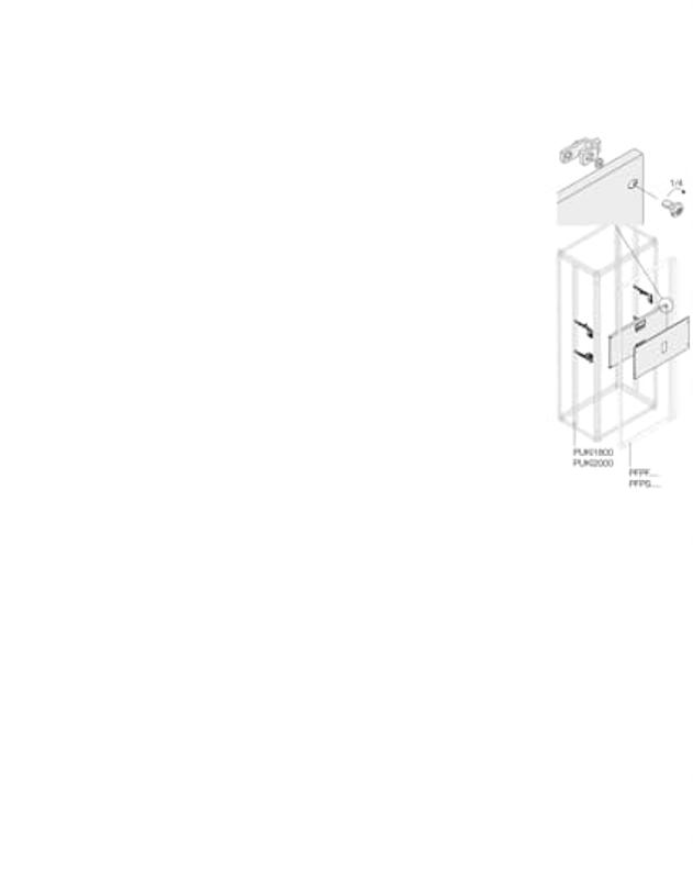 Ком-кт верт.T5 3P втычн. (630A) W=600мм|1STQ001468B0000 | ABB — ABB