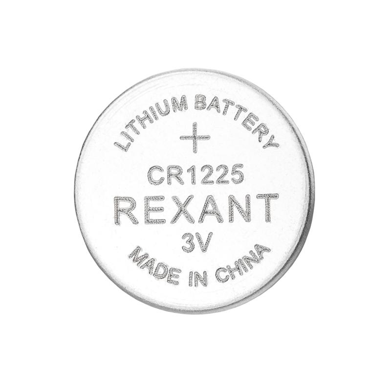 Батарейка литиевая CR1225 3В блистер 5 шт. (полный аналог 30-1103) | 39-1103 | REXANT — REXANT