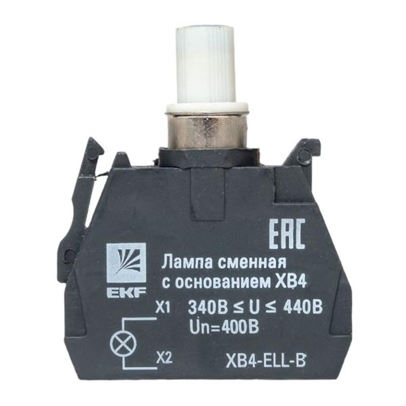 Лампа сменная c основанием XB4 синяя 400В EKF PROxima  |  XB4-ELL-B |  EKF  — миниатюра 19