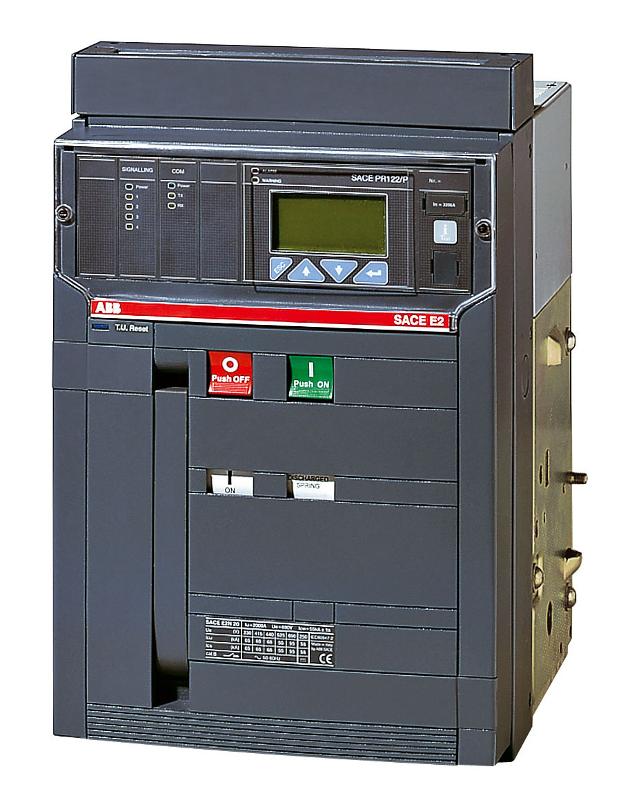Выключатель автоматический стационарный E2N 1600 PR121/P-LSIG In=1600A 3p F HR в исполнении на 1150V AC | 1SDA055890R4 | ABB — ABB