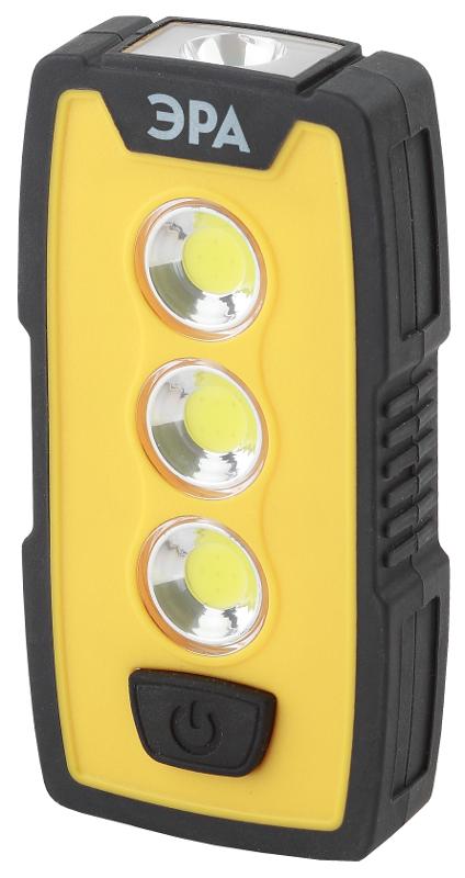 Фонарь рабочий 1хLED (COB) + 1xLED 3xAAA RB-802 Практик, магнит, крючок, клипса, IP65 | Б0029180 | ЭРА — ЭРА (Энергия света)