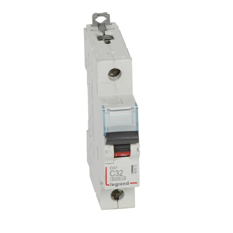 Выключатель автоматический  однополюсный DX3 6000 32А C 10кА | 407673 | Legrand — Legrand
