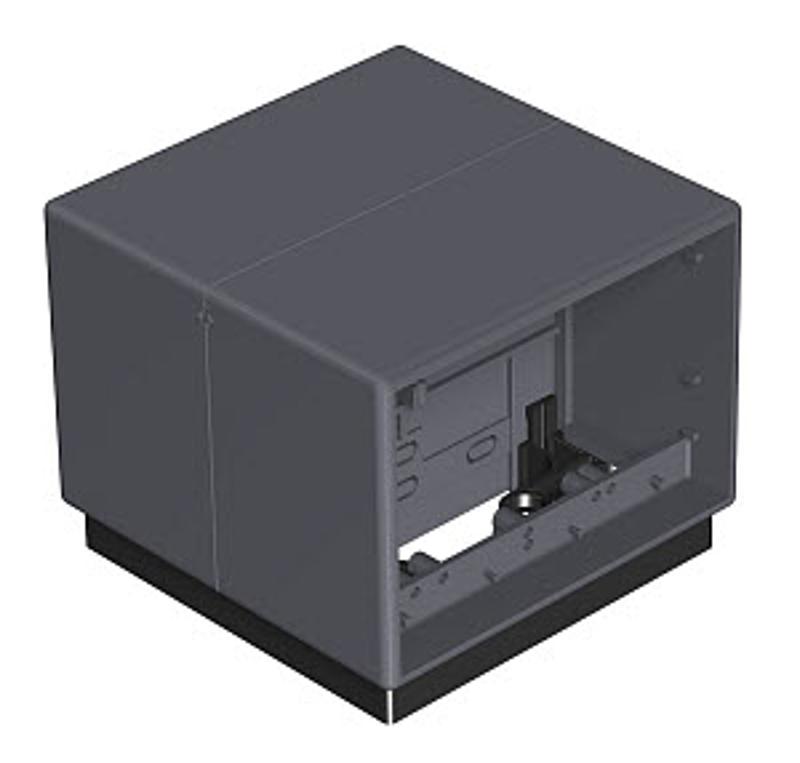 Напольный бокс Telitank 118x118x97 мм (полиамид,серый) (T4B 00C 7011) | 7408288 | OBO Bettermann — миниатюра 2