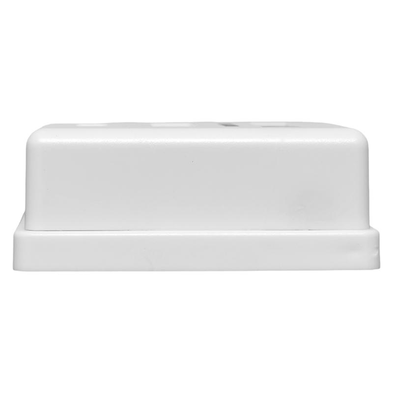 Розетка настенная TERACOM Cat.5E неэкранированная 1 порт RJ-45 Dual IDC белая | TRC-WBOX-1RJ45-5EUTP-WH | EKF — миниатюра 5