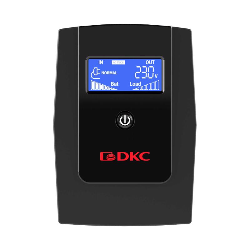 ИБП Info LCD, 800 ВА, IEC C13 (3), USB + RJ45 | INFOLCD800I | DKC — миниатюра 3