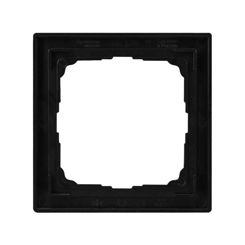 ArtGalery Pure Черный Рамка 1-постовая , органическое стекло | GAL321001 | SE — миниатюра 2