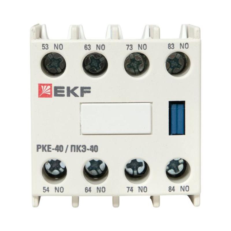 Приставка контактная ПКЭ-40 4NO EKF PROxima | ctr-sc-26 | EKF — миниатюра 2