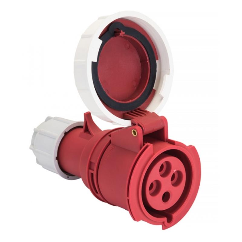 Розетка переносная 2442 3Р+РЕ 125А 380В IP67 EKF PROxima | ps-2442-125-380 | EKF — EKF