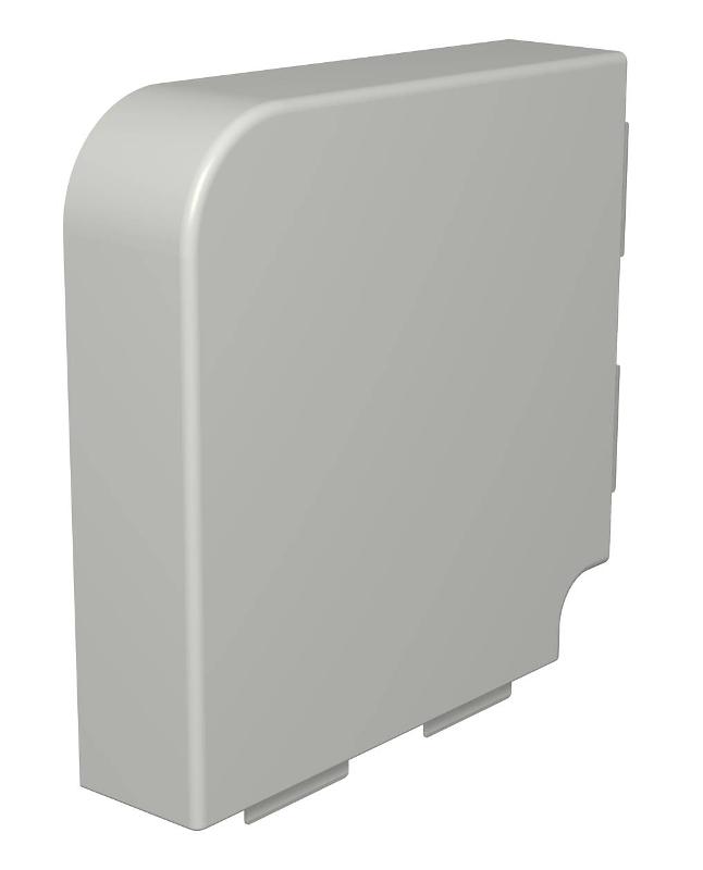 Крышка плоского угла кабельного канала WDK 60x230 мм (ПВХ,серый) (WDK HF60230GR) | 6024602 | OBO Bettermann — OBO Bettermann