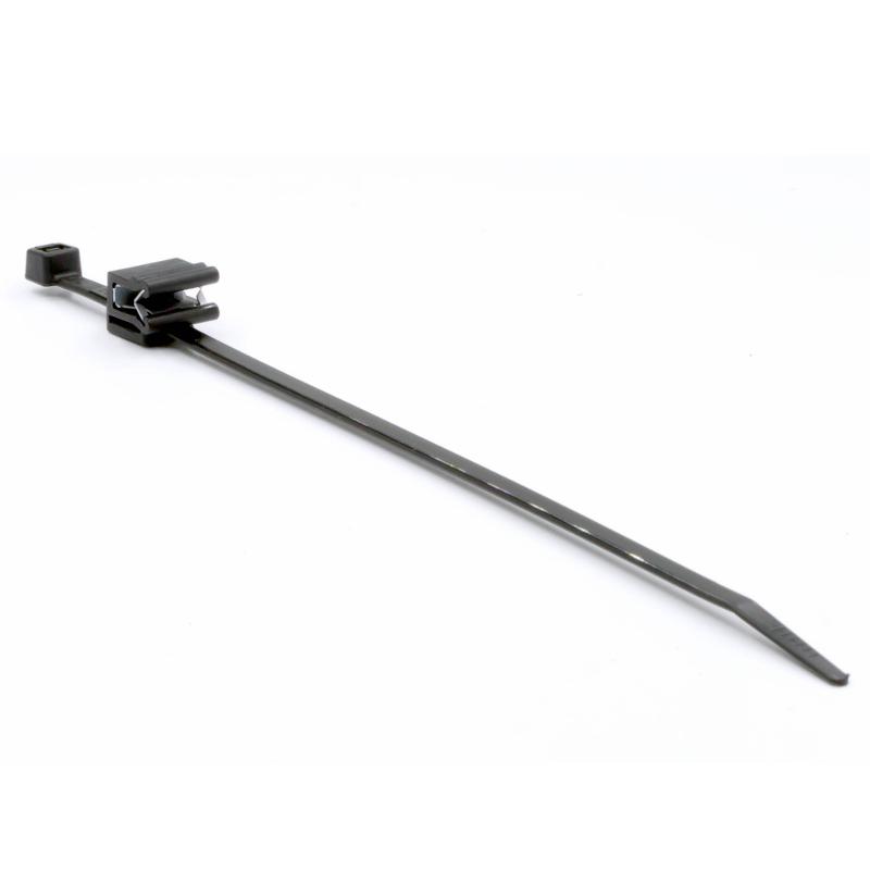 Хомут P6.6 с креплением на кромку до 3 мм, чёрный 4,8x200 | 25315SR-EC | DKC — миниатюра 1