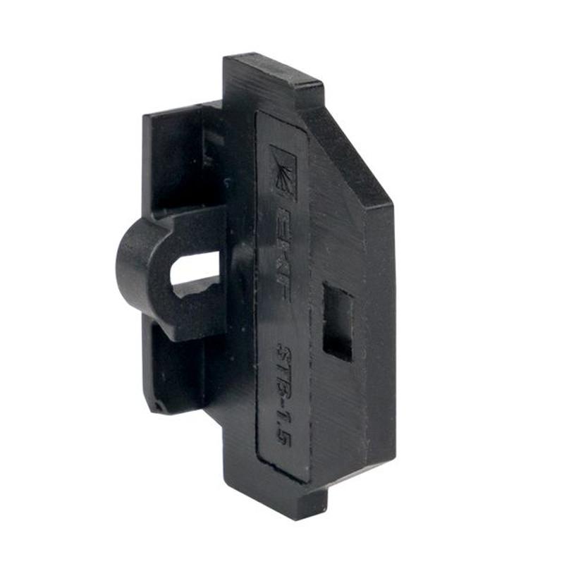 Заглушка для миниклеммы STB-1.5 (50 шт) черная PROxima | ep-stb-m-1.5-black-r | EKF — EKF
