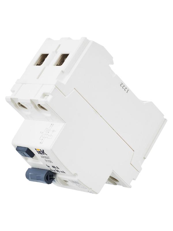 Выключатель дифференциальный (УЗО) R10N 2P 40А 30мА тип AC ARMAT | AR-R10N-2-040C030 | IEK — миниатюра 6